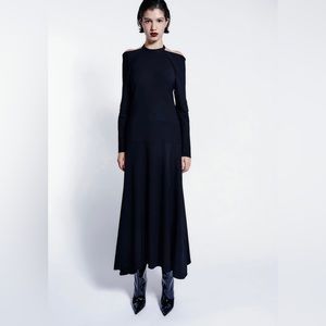 NWT- Black special edition Zara dress in M